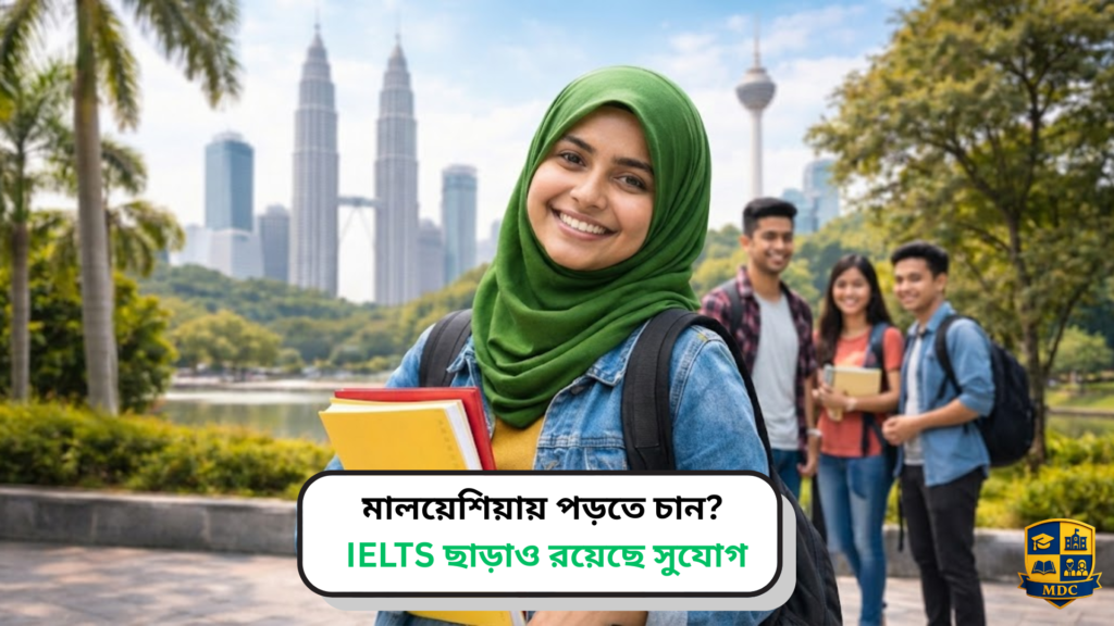 মালয়েশিয়ায় পড়তে চান? IELTS ছাড়াও রয়েছে সুযোগ